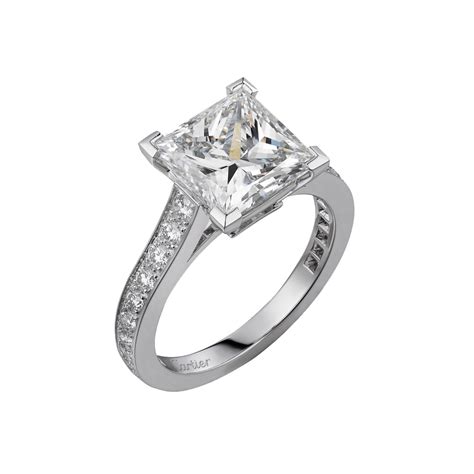 cartier ballerine solitaire ring price|cartier 1895 solitaire ring price.